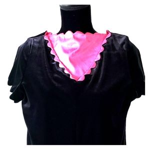 Black Velvet Mini Dress